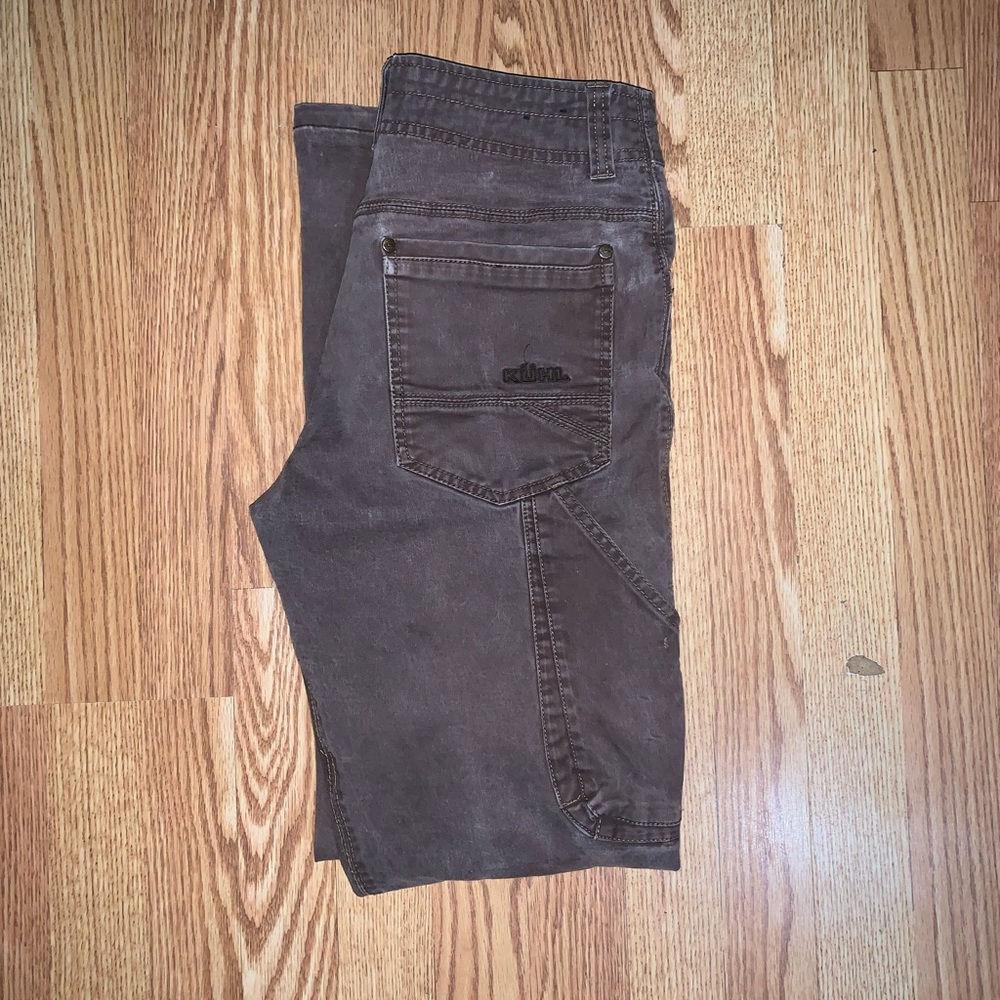 Vintage doubled knee kuhl hiking pants